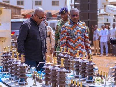 John Jinapor and Mahama